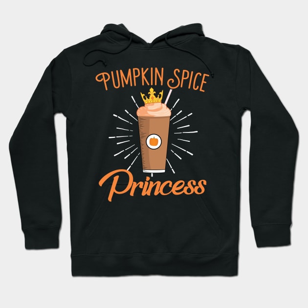 Pumpkin Spice Princess Hoodie by Eugenex